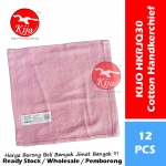 KIJO Cotton Handkerchief HKRJQ30 100% Cotton Tuala Muka Sapu Tangan 100%全棉 手帕 #Cotton #Handkerchief #HKRJQ30 #3208 #JQ30