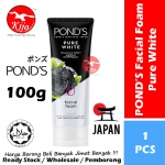 POND'S Facial Foam Pure White Pollution D-TOXX Facial Foam 100g #POND'S #Institute #JAPAN #Facial #Foam #Face #Clean #Wa