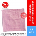 KIJO Cotton Handkerchief HKRJQ30 100% Cotton Tuala Muka Sapu Tangan 100%全棉 手帕 #Cotton #Handkerchief #HKRJQ30 #3208 #JQ30