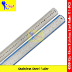 Kijo Stainless Steel Ruler 45cm 18inch Pembaris Besi #铁尺 #Kijo #4359 #StainlessSteelRuler #Pembarisbesi #SteelRuler