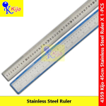 Kijo Stainless Steel Ruler 45cm 18inch Pembaris Besi #铁尺 #Kijo #4359 #StainlessSteelRuler #Pembarisbesi #SteelRuler