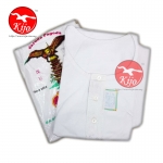Baju Pagoda White T-Shirt / Singlet / Button Sleeve 100% Cotton #Garuda-Pagoda #ChungKai #Tshirt #Cotton #402