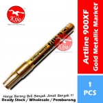 Artline 900XF 2.3mm Metallic Ink Xylene Free Marker Paint Marker #Artline #900XF #Gold #Silver #EK-900XF #Marker #2.3mm