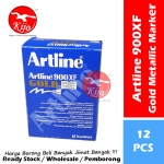 Artline 900XF 2.3mm Metallic Ink Xylene Free Marker Paint Marker #Artline #900XF #Gold #Silver #EK-900XF #Marker #2.3mm