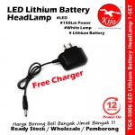 LED Headlamp Lithium Battery Rechargeable Headlight Flashlight Hunting Head Light #Outdoor #Camping #Fishing #TGX-5006