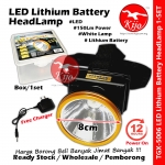LED Headlamp Lithium Battery Rechargeable Headlight Flashlight Hunting Head Light #Outdoor #Camping #Fishing #TGX-5006