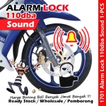 Alarm Lock Security Lock Anti-Theft Siren Alarm Padlock Door / Motorcycle / Bike Bicycle / Car Kunci Berbunyi #防盗警报锁 #1701