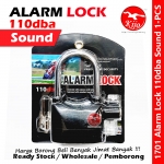 Alarm Lock Security Lock Anti-Theft Siren Alarm Padlock Door / Motorcycle / Bike Bicycle / Car Kunci Berbunyi #防盗警报锁 #1701