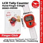 Mini Finger LCD Digit 5-Digit Tally Counter / Digital Tasbih Finger Click Tally Counter 电子手指点击计算器 #Tasbih #2141