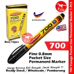 Yosogo 700 Fine 0.8mm Pocket Size Permanent Marker XYLENE FREE #700 #Yosogo #Permanent #Marker #Fine #0.8mm #Pocket Size