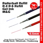 M&G R3 G-5 0.5mm Refill Gel Ink Pen #M&G #R3 #G5 #0.5mm #Gel #Ink #Pen #Refill #6488