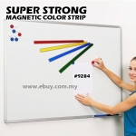 KIJO Super Strong Whiteboard Magnetic Color Stirp Bar 12PCS #KIJO #9284 #Color #Magnetic #Long #Bar