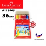 Faber-Castell 36 Tri Color Pencils 36Color #115905 #36color