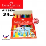 Faber-Castell 24 Tri Colour Pencils #24Color #115834