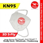 【10-PCS】KN95 Medical Face Mask / 5 Ply 5 Layer Ear Loop Adult 3D Face Mask #KN95 #KF94 #5ply #Medical #Face #Mask #Korea #2203