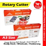 【A3】Jielisi Rotary Cutter 959-1 Trimmer Paper Cutter #3way #3Blade #Jielisi #2176 #959-1 #A3 #Rotary #Cutter #Trimmer