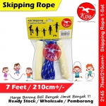【7-Feet】KIJO Skipping Jump Rope / Tali Skipping #2145 #7feet #KIJO #Skipping #Rope #Jumping #跳绳 【7-Feet】KIJO Skipping Jump Rope / Tali Skipping #2145 #7feet #KIJO #Skipping #Rope #Jumping #跳绳