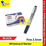 【12-PCS】 Yosogo A500 Whiteboard Marker Pen #Yosogo #A500 #WhiteboardMarker