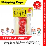 【7-Feet】KIJO Skipping Jump Rope / Tali Skipping #2145 #7feet #KIJO #Skipping #Rope #Jumping #跳绳 【7-Feet】KIJO Skipping Jump Rope / Tali Skipping #2145 #7feet #KIJO #Skipping #Rope #Jumping #跳绳