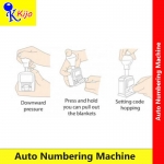 KIJO 8-Digit Auto Numbering Machine #9408