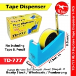 Heavy Duty Large Deluxe Tape Dispenser 3inch Big Core 24mm Destop Tape Dispenser #TD-777 #777