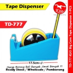 Heavy Duty Large Deluxe Tape Dispenser 3inch Big Core 24mm Destop Tape Dispenser #TD-777 #777 Heavy Duty Large Deluxe Tape Dispenser 3inch Big Core 24mm Destop Tape Dispenser #TD-777 #777