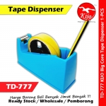 Heavy Duty Large Deluxe Tape Dispenser 3inch Big Core 24mm Destop Tape Dispenser #TD-777 #777 Heavy Duty Large Deluxe Tape Dispenser 3inch Big Core 24mm Destop Tape Dispenser #TD-777 #777