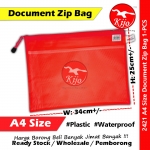 【A4】Waterproof Document Zip Bag #2421 #A4 #Zip #Document #Bag #Stationery #Zip #Bag #文件袋 #防水拉链文件袋 【A4】Waterproof Document Zip Bag #2421 #A4 #Zip #Document #Bag #Stationery #Zip #Bag #文件袋 #防水拉链文件袋