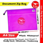 【A4】Waterproof Document Zip Bag #2421 #A4 #Zip #Document #Bag #Stationery #Zip #Bag #文件袋 #防水拉链文件袋 【A4】Waterproof Document Zip Bag #2421 #A4 #Zip #Document #Bag #Stationery #Zip #Bag #文件袋 #防水拉链文件袋
