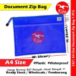 【A4】Waterproof Document Zip Bag #2421 #A4 #Zip #Document #Bag #Stationery #Zip #Bag #文件袋 #防水拉链文件袋 【A4】Waterproof Document Zip Bag #2421 #A4 #Zip #Document #Bag #Stationery #Zip #Bag #文件袋 #防水拉链文件袋