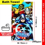 Cartoon Bath Towel / Microfiber 100% Cotton Beach Towel #2214 Cartoon Bath Towel / Microfiber 100% Cotton Beach Towel #2214