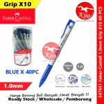 Faber-Castell 1.0mm Grip X10 Ball Pen #Faber-Castell #Grip #X10 #Ball #Pen #547652 #547698 #547622 #1.0mm
