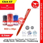 Faber-Castell 0.7mm Click X7 Ball Pen #Faber-Castell #Click #X7 #Ball #Pen #142251 #142299 #142221 #0.7mm