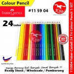Faber-Castell Long 24 Tri Colour Pencils #115904 #Long #Faber-Castell #24 #Tri #Colour #Pencils
