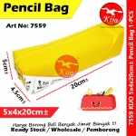 Pencil Bag Stationery Zip Pensil Beg Kotak Pensil #铅笔盒 #Pencil #Bag #Pensil #Beg #7559 #KIJO #Stationery #Case