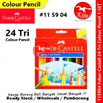 Faber-Castell Long 24 Tri Colour Pencils #115904 #Long #Faber-Castell #24 #Tri #Colour #Pencils