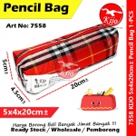 Pencil Bag Stationery Zip Pensil Beg Kotak Pensil #铅笔盒 #Pencil #Bag #Pensil #Beg #7558 #KIJO #Stationery #Case