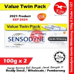 Sensodyne Gentle Whitening Toothpaste with Fluoride For Sensitive Teeth 100g X 2 Value Twin Pack #Sensodyne #Whitening