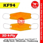 【10-PCS】KF94 Medical Face Mask / 4 Ply 4 Layer Ear Loop Adult 3D Face Mask #KN95 #KF94 #4ply #Medical #Face #Mask #2202