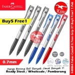 【Buy5 Free1】Faber-Castell GRIP X7 Ball Pen #0.7mm #Retractable #Click #GripX7 #Semi #Gel #Ball #Pen #540864 #5474 #X7