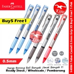【Buy5 Free1】Faber-Castell GRIP X5 Ball Pen #0.5mm #Retractable #Click #GripX5 #Semi #Gel #Ball #Pen #540861 #5473 #X5