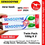 Sensodyne Fresh Mint Toothpaste with Fluoride For Sensitive Teeth 100g X 2 Value Twin Pack #Sensodyne #Fresh #Mint #GSK