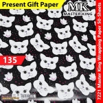 【50-Sheets】Present Gift Paper / Wrapping Paper / Kertas Hadiah / 礼物纸 #7221 #MasterKing #135