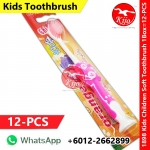 【12-PCS】Kids Children Soft Toothbrush / Berus Gigi Lembut  Kanak-Kanak / 小孩软毛儿童牙刷 #1898 #Orange #Kids #Toothbrush #儿童牙刷