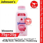 Johnson's blossoms baby powder 75g+25g #baby #powder #johnson's #75g+25g #blossoms #2282