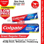 Colgate Toothpaste ~ Great Regular Flavor ~ 180g ~ AMINO POWER #Colgate #Ubatgigi #高露洁 #牙膏 #180g #9690