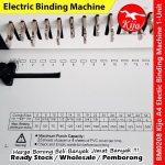 【Auto Electric】Premium Heavy Duty Comb Binding Machine German Quality #BM0208 #Electric #Binding #Machine #A4 #21hole