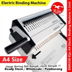 【Auto Electric】Premium Heavy Duty Comb Binding Machine German Quality #BM0208 #Electric #Binding #Machine #A4 #21hole