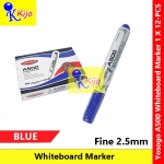 【12-PCS】 Yosogo A500 Whiteboard Marker Pen #Yosogo #A500 #WhiteboardMarker