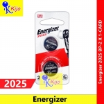 Energizer 2025 3V Battery BP-2 X 1-CARD #9631